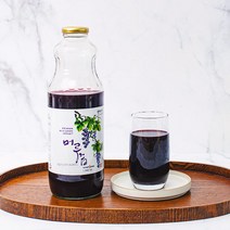 무주장터 반딧불 무주 산머루 1000ml 머루즙, 1개