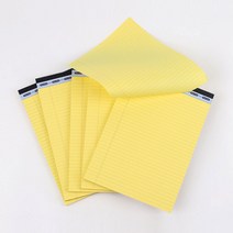 절취패드 A4 100매 5권 1세트 노트패드 메모 절취 연습장 리갈패드