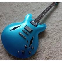 초중급 일렉기타 취미용 연습용 전자기타 동호회 Dave Grohl 재즈 세미 할로우 바디 일렉트릭 기타 라이트, 05 Nitro guitar  case