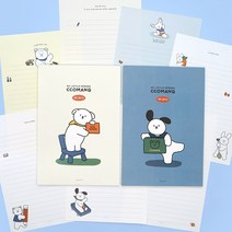 3000꼬망패드편지지, 3000꼬망패드편지지 베이지