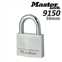 마스터락 알루미늄 자물쇠 9150D 열쇠 와이어자물쇠, 1개