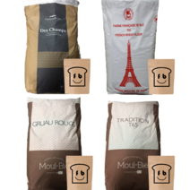 포베이커 프랑스 밀가루 영양강화 1kg 4종 T65 T55 T45 트레디션 (소분상품), T65 1kg(강력분)