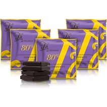 타밀라노 다크초콜릿바 80 카카오 탄자니아 50g 5개 TA MILANO Tableta Chocolate Negro 80 Cacao Grand Cru Tanzania, 1팩