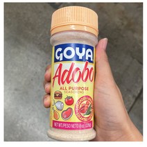 Goya Adobo Coriander & Annatto 미국 고야 아도보 고수 아나토 다목적 시즈닝 8oz 226g 3통, 3개