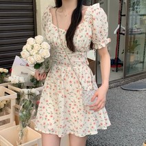 여성 휴양지 신혼여행룩 바캉스룩 원피스 A라인 동남아 비치원피스 민소매