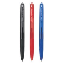 파이롯트 슈퍼그립 G 노크식 볼펜 g 노크식 파일로트 슈퍼 펜 문구 파일롯트 사무 필기 파이로트 학생 유, 1.0 블랙