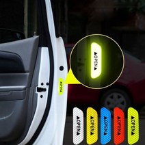 car open reflective tape warning mark 스티커 for kia sportage ceed sorento cerato forte 2018 2019 2020, b