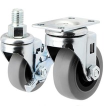 테이블 고무 실내사용 이동식바퀴 보수 의자 설치 교체 가구용 핸드카, 회색고무볼트회전, 회색고무볼트회전