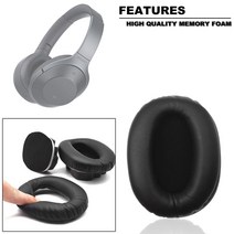 소니 소니 WH-1000XM2 MDR-1000X 이어 패드 쿠션 커버 헤드폰 헤드셋 교체 스펀지 캡 귀 마개 수리 솜, 전용 헤드밴드