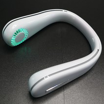 투투 넥밴드선풍기 넥선풍기 휴대용 에어컨 냉각 선풍기 넥풍기 목풍기, 화이트