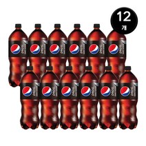 펩시 콜라 제로 슈거 1.5L 12개, 상세페이지 참조