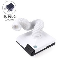 네일 먼지 흡입기 60W 매니큐어 진공 청소기 아트 살롱 흡입 리무버 강력한 팬 LED 스포트라이트, 02 EU Plug