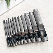 원형펀치/아일렛공구/타공펀치/1.5mm~8mm, 8mm