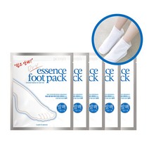 쁘띠페 드라이에센스 풋 팩, 2개입, 5개