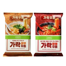 (냉장)[풀무원]가락(유부)우동 2인분   가락(짬뽕)우동 2인분