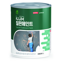 아이럭스 친환경 수성 페인트 칠판페인트 블랙보드 1L, 다크그레이