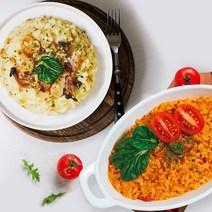 두입만 곤약 리조또 크림 5팩 토마토 5팩 250g x 10팩 구성