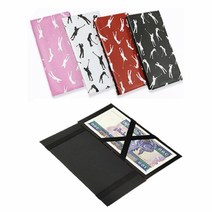 골프요술지갑 내기지갑 골프머니클립 돈지갑 캐디용품, 블랙