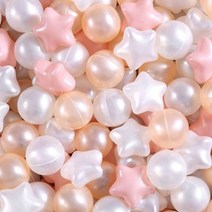 저글링 공 박터트리기 50balls 색상 아기 플라스틱 공 친환경 부드러운 바다 공 재미 있은 아이 아기 수영 구덩이 장난감 물 수영장 바다 물결 공, 50볼 뉴