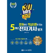 2023 문제마다 핵심이론이 있는 5개년 전자기사 필기, 성안당