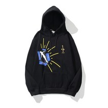 트래비스 스콧 후드티 캑투스 잭 travis scott 앨범 독점 사다리 후디 하이 스트리트 웨스트 코스트 랩 캐주얼 힙합 남녀 공통 후디