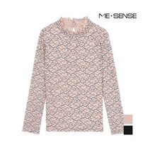 [미센스] 노카라 슬림 페미닌 블라우스