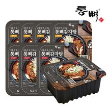 통뼈감자탕 부산 20년 전통의 맛 그대로 감자탕 8팩 8KG, 보통맛 8팩/단품