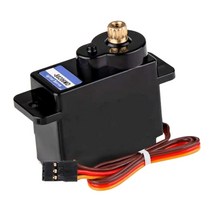 GHSHOP RC 메탈 기어 디지털 서보 1/24 스케일 하이 서보 메탈 기어 부품, 23x11.5x24mm, 금속, 검정