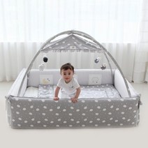 아이조아 범퍼침대 드림/두두/브로디/범퍼루프와 속싸개 증정, 드림 범퍼 좁쌀베개