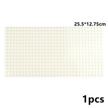 [레고공식] 32x32 32x16 도트 클래식베이스 플레이트 블록 소형 DIY 벽돌 베이스 ABS 플라스틱 조립 어린이용, [16] White 32X16