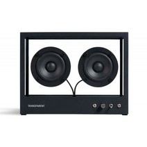 [TRANSPARENT] 트랜스페어런트 투명 스몰 스피커 SMALL SPEAKER |[블랙]