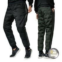 럭스골프 남성 화이트 덕다운 방한 조거 팬츠 LX1W502