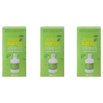 JW 중외 편백 피톤치드 자동분사기 리필액 230ml 3개