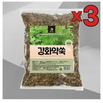 3개 묶음 강화약쑥 약쑥 국내산 국산 쑥 쑥잎 말린 건조 건재 500g 사자