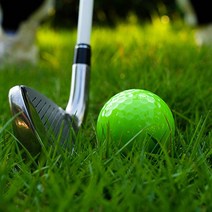 야간 라운딩 골프공 야광 발광 컬러 골프 볼, 10P, 그린