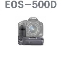 퓨어클리어 캐논 EOS-500D 배터리그립 호환 세로그립, 1개, 캐논 EOS-500D 호환 배터리그립