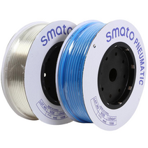 우레탄 튜브 호스 4mm 6mm 8mm 10mm 12mm 16mm 100M 1롤 에어호스 물용 투명 파랑 2종 원터치, 1개