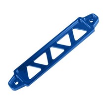 자동차 변형 배터리 타이 다운 브레이스 5 홀 알루미늄 고정 브래킷 홀더 D0UC, 블루