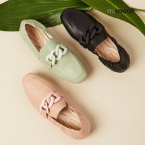 무크 무크 여화 이자벨라 밴딩 로퍼 3colors