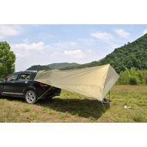 카텐트 도킹 차박 꼬리 CZX-629 Waypoint 방수포 캠핑 및 Tailgating 쉼터 유니버설 자동차 마운트 후면, 01 육군 녹색