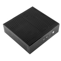 컴퓨터 본체 정소 C60X 미니 케이스 벽걸이 가능 USB2.0 ITX MATX 산업용 제어 데스크탑 HTPC 소음 없는 러닝, [01] Grey, 한개옵션1, 01 Grey