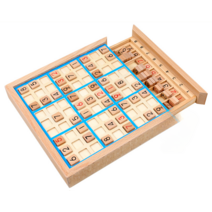 중학생 고등학생 우드 스도쿠 보드게임 아이선물 a3, 블루