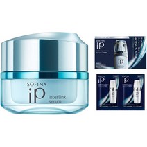 일본직발송 6. 소피나 IP(아이피) 인터링크 세럼 촉촉하고 밝은 피부에 【명】 55G + 덤 세트 [미용액] [, 밝은+덤_One Color, One Color, 상세 설명 참조0