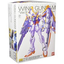 BANDAI SPIRITS MG 1/100 XXXG-01W 윙 건담 Ver.Ka (신기동 전기 W), 1개, 상품명참조