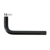 에이트 L육각렌치 규격 14mm 흑색, 없음, 1개