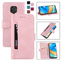 CaseDance 샤오미 레드미 노트10 프로 맥스 가죽 지갑 폴더 케이스 Xiaomi Redmi 9S 9T 포코 M3 11 Case 카드/내진/다이어리/안티 스크래치