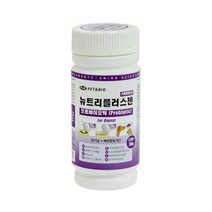 허스키 애견 배변 장편한 유산균 영양제 대형견 비숑 시추 노령견 면역력