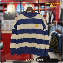 인디고키즈 [빠른배송_오버핏] 2022년 봄신상! 신학기& 봄맞이 최애아이템 활동량이 많은 우라이아들에게 트렌디한 오버핏 MNW 빅스트라이프 맨투맨 IKMA22SW4