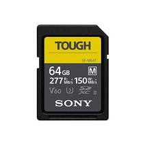 소니 SF-M64T 터프 UHS-II U3 V60 SDXC 64GB 메모리