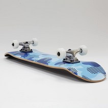 3WHYS 20.3cm(8인치) 컴플리트 스케이트보드(블루 카모) 해외 이동수단 1299571